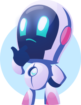 sad robot illustration